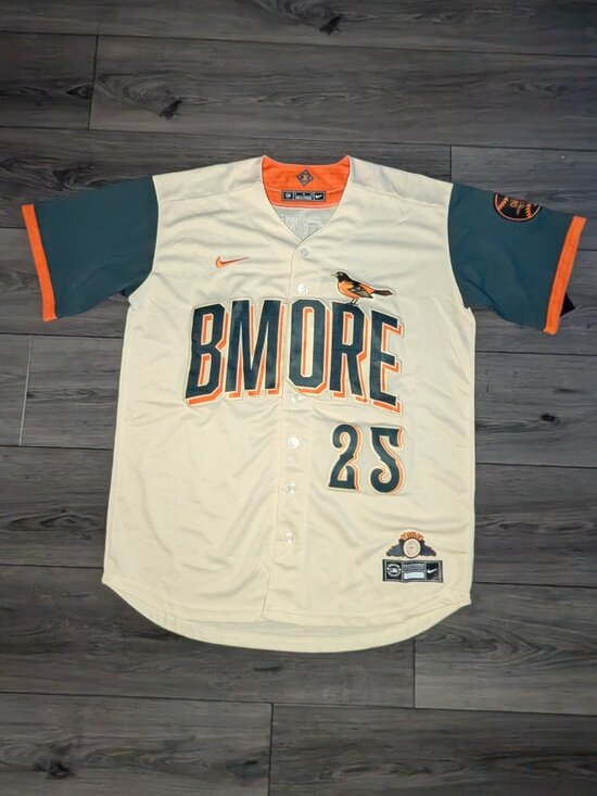MLB Other - Pete  Alonso #25 Baltimore Orioles  ⚾ Cream 2026 City Connect Jersey Small